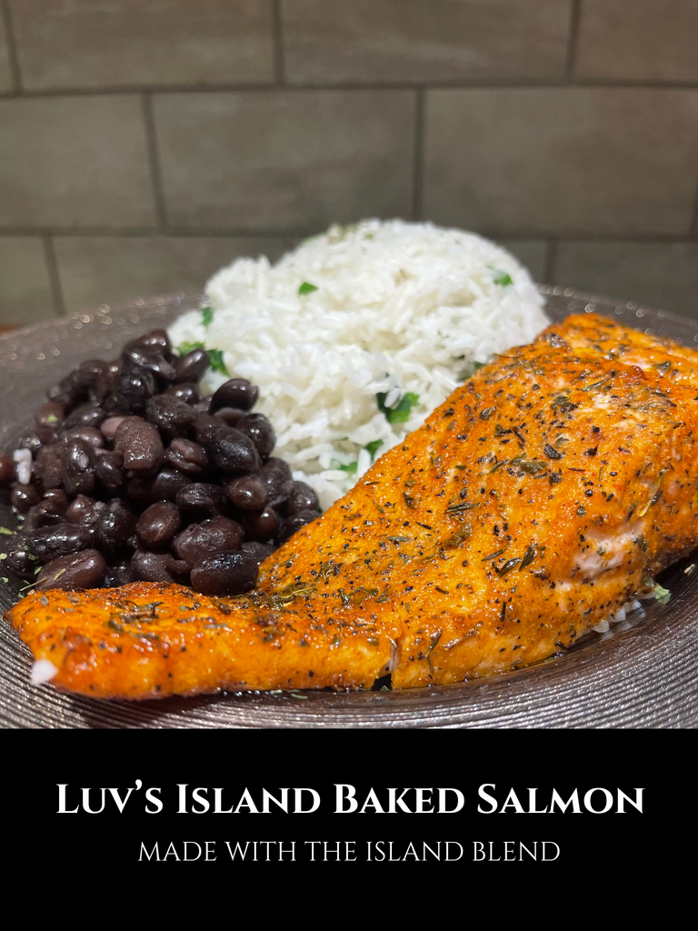 Luv’s Island Baked Salmon!