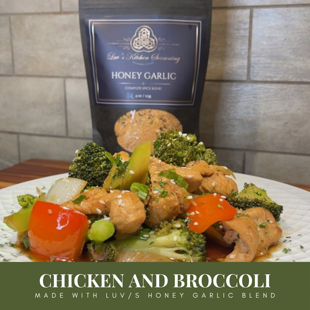 Honey Garlic Chicken & Broccoli